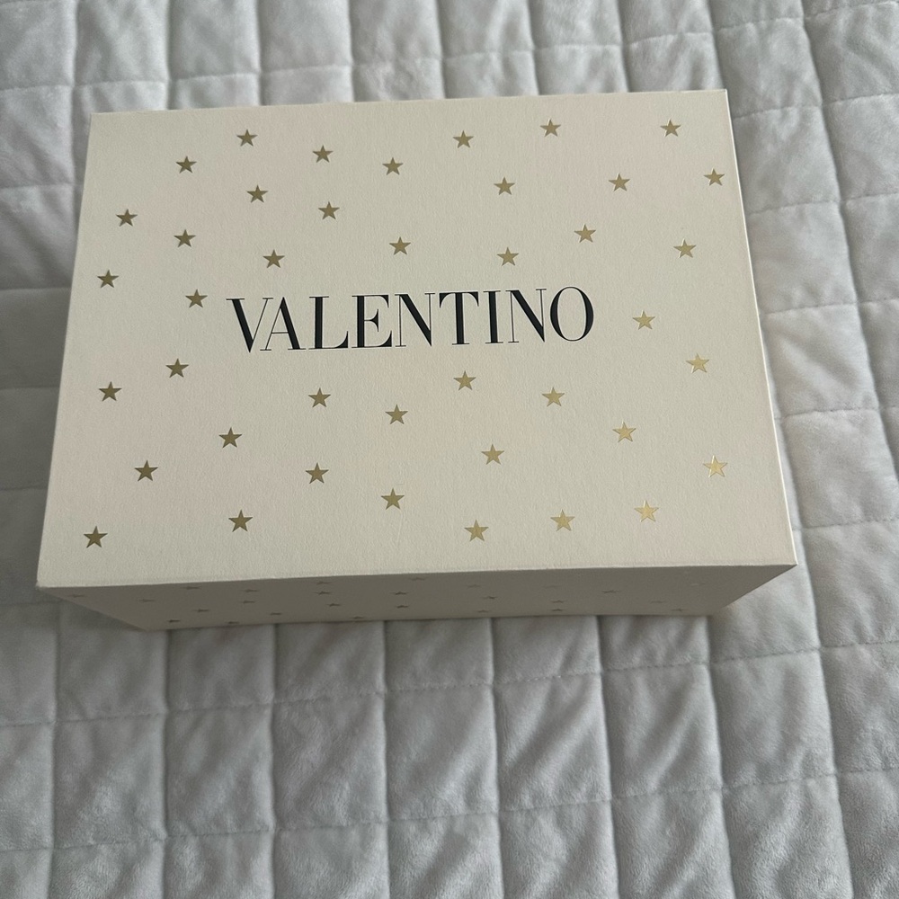 Valentino Cream Box with Gold Stars
